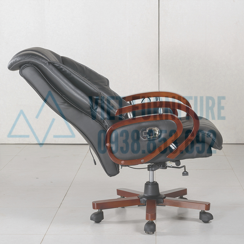 Ghế Giám Đốc ngả lưng chân xoay , ghế gia đốc cực đẹp ghế văn phòng da thật siêu phẩm 2023