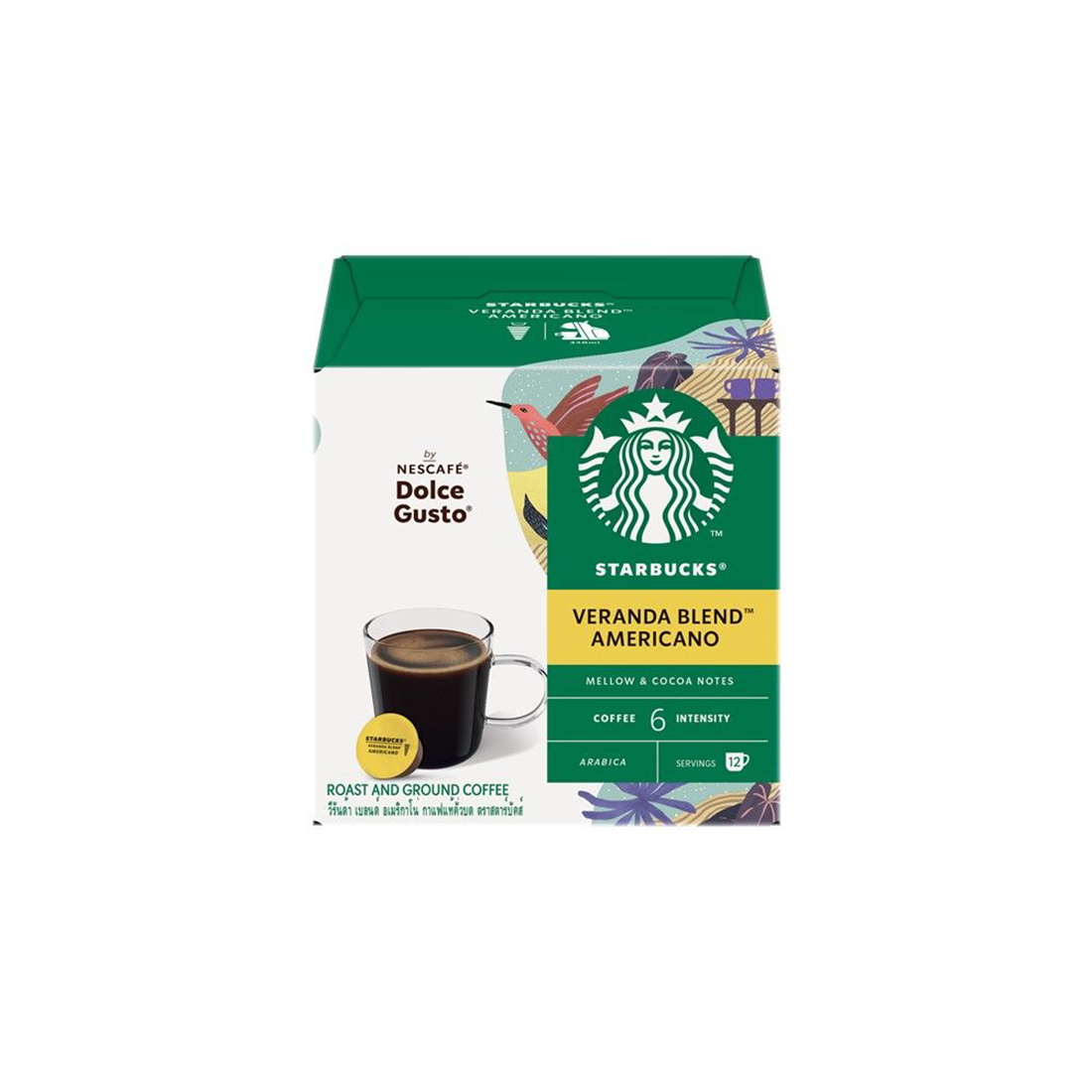 Starbucku Blonde Veranda 12 Caps ราคา 279 บาท*ส่งฟรี