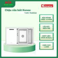 Chậu rửa bát phong cách Nhật bề mặt mịn Konox Tari 7648SM - Chất liệu Inox SUS304 cao cấp - CHB