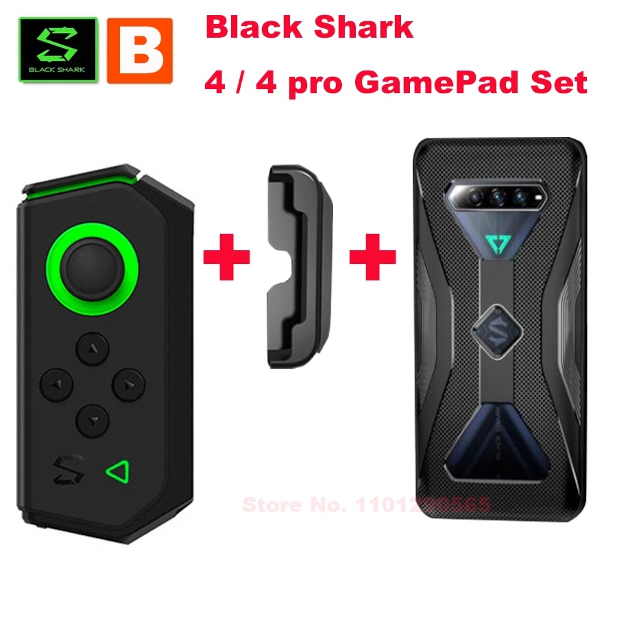 【Exclusive Offer】 Black Shark 4 Pro / 4 / 4s / 5rs Gamepad Left Hand H66l Silicone Case Camera Prote