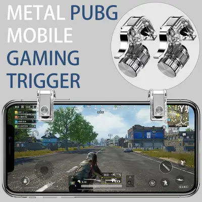 PUBG Mobile Phone Gamepad Trigger Fire Button Aim Key L1R1 Shooter Controller