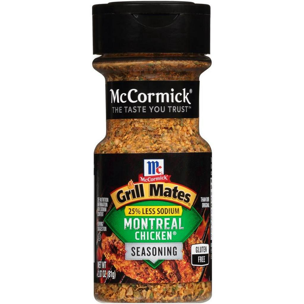 GIA VỊ ĂN KIÊNG VỊ GÀ NƯỚNG ÍT MUỐI McCormick Grill Mates Montreal Chicken Seasoning 25% Less Sodium 81g (2.87oz) - SẢN PHẨM RẤT ĐƯỢC ƯA CHUỘNG TRÊN THỊ TRƯỜNG KHÁCH YÊU TRẢI NGHIỆM THỬ NHÉ SẢN PHẨM TỐT, MONG ĐƯỢC ỦNG HỘ VÀ ĐÁNH GIÁ