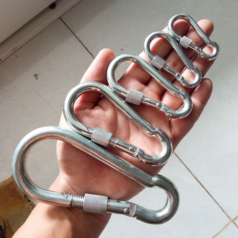 Móc chốt an toàn thép chốt ren M5 M6 M8 M10 M12 60kg-550kg