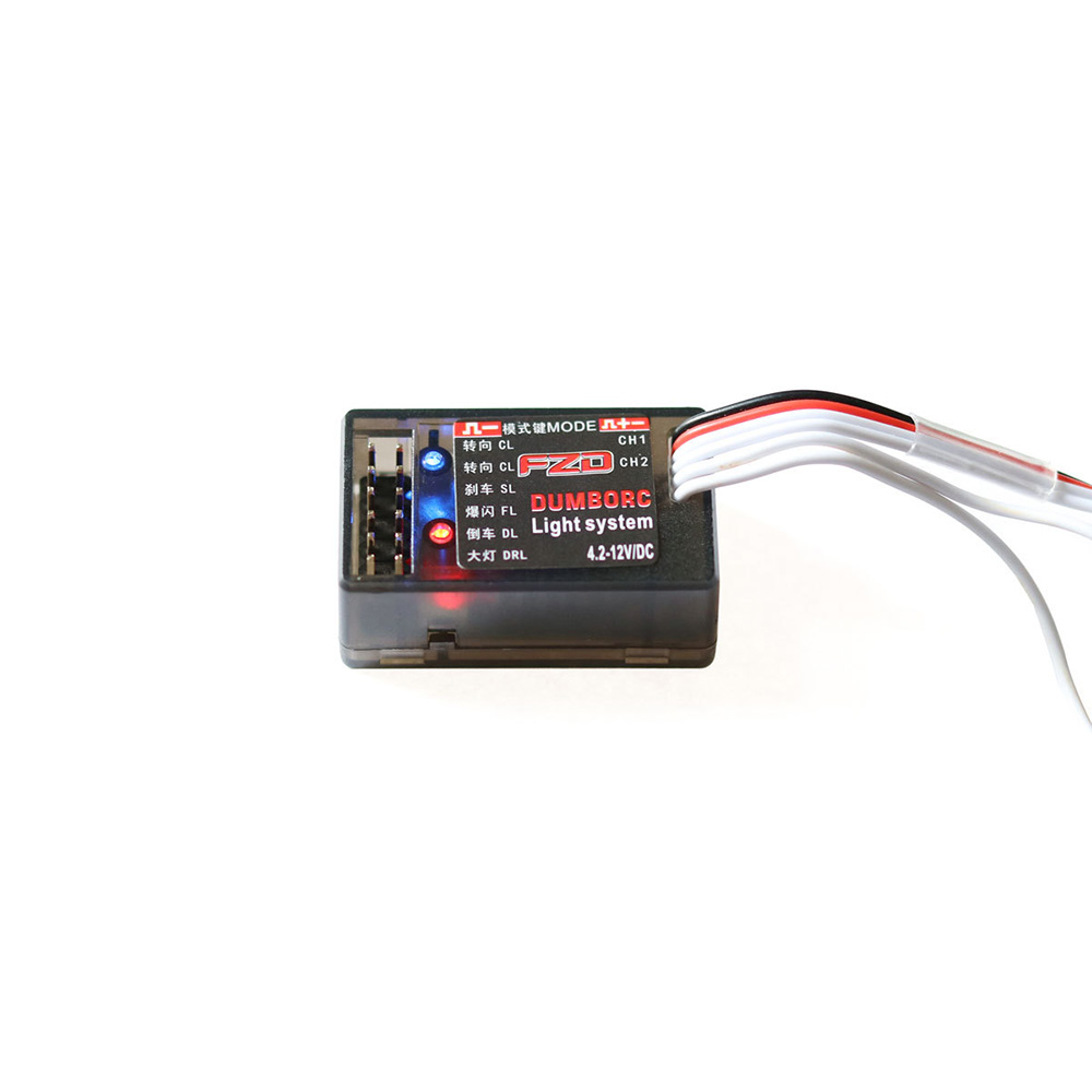 Dumborc fzd Bộ điều khiển LED mô-đun hệ thống ánh sáng cho X4 X6 x6p DDF-350 Transmitter JJRC Q65 mn