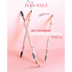 HANASUI Eyebrowtiful Pencil | Pensil Alis 3 In 1