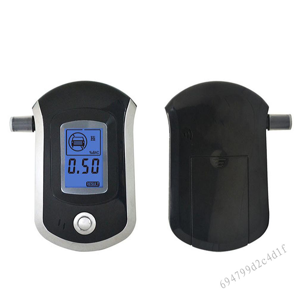 Máy kiểm tra máy phân tích nồng độ cồn kỹ thuật số cầm tay Công cụ kiểm tra máy thở có đèn nền LCD AT6000 GXG-VN
