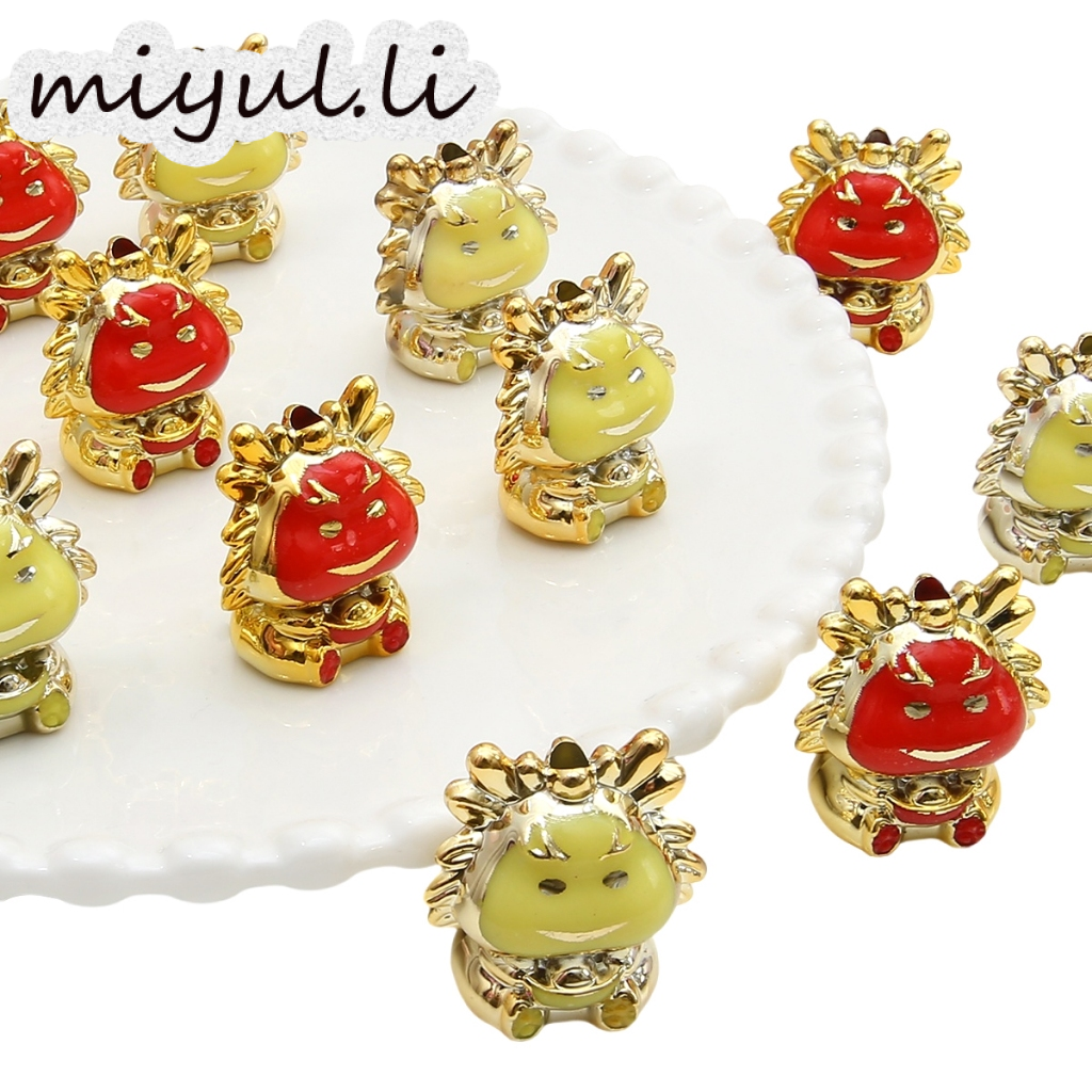 miyuli ชุดผลไม้มังกร2ถุงทำจากอะคริลิคสำหรับเซรามิค ราคา 12 บาท*ส่งฟรี