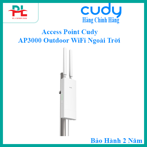 Access Point Cudy AP3000 Outdoor WiFi Ngoài Trời Dual Band AX3000, tích hợp MESH - Hàng Chính Hãng