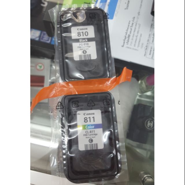ตลับหมึก Canon 810/811 ( ตลับแท้-น้ำหมึกพรีเมี่ยม) งาน oem เกรด A #ไม่มีกล่อง ราคา 600 บาท*ส่งฟรี