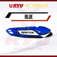 RYU MotoBlitz Muffler Cover Hydrodip Aerox V2 V3 Carbon BLITZ-482