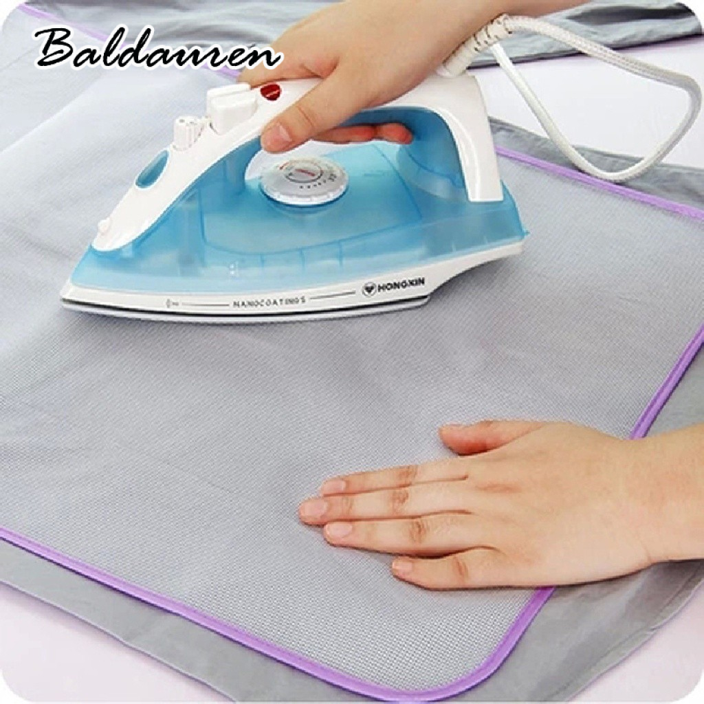 BALDAUREN ผ้าตาข่ายใยละเอียดพิเศษป้องกันฉนวนกันความร้อนโต๊ะรีดผ้าสีสุ่ม ราคา 30 บาท*ส่งฟรี