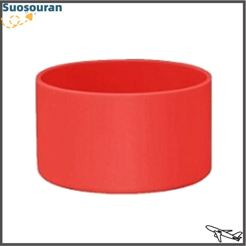 【suosouran】🔥🔥 Silicone khởi động cho Owala chai nước chống trượt dưới Bìa bảo vệ dưới đáy cơ sở bảo vệ Coaster Flask 7.5cm 2.95in - 6