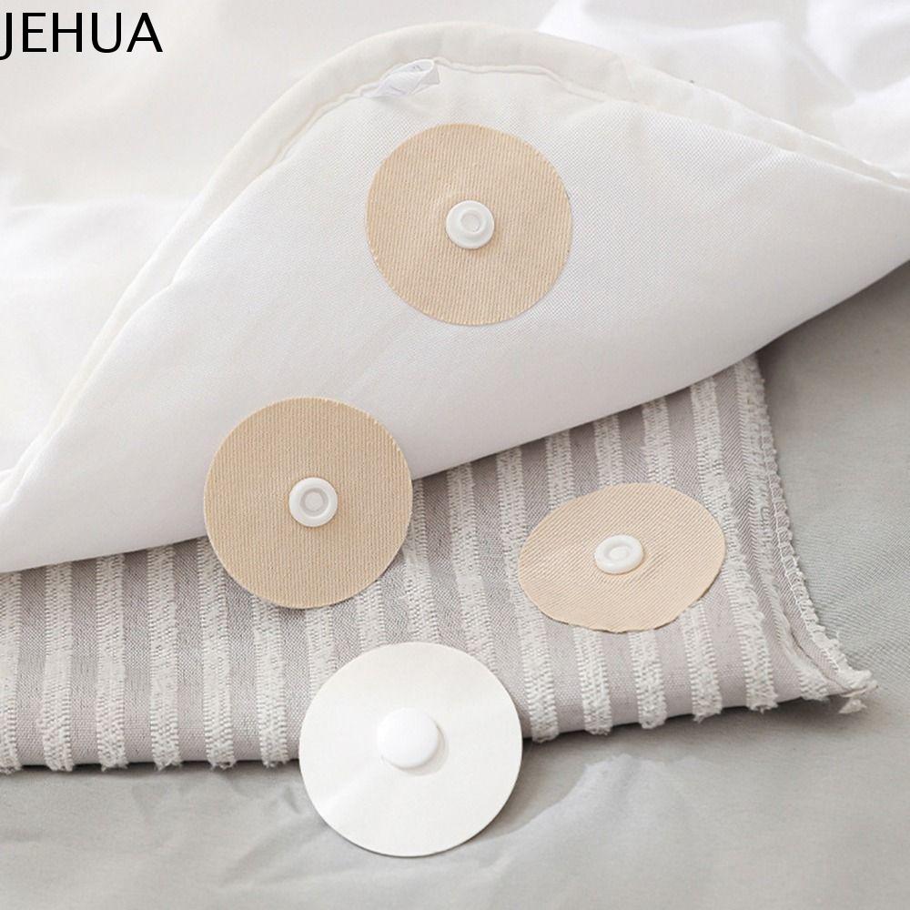 JEHUA 30 Pairs Trọng lượng nhẹ Kẹp khóa vỏ chăn Chống trượt Chống Chạy Khóa góc chăn Công cụ cố định chăn An toàn Dụng cụ ủi nếp nhăn Dành cho gia đình