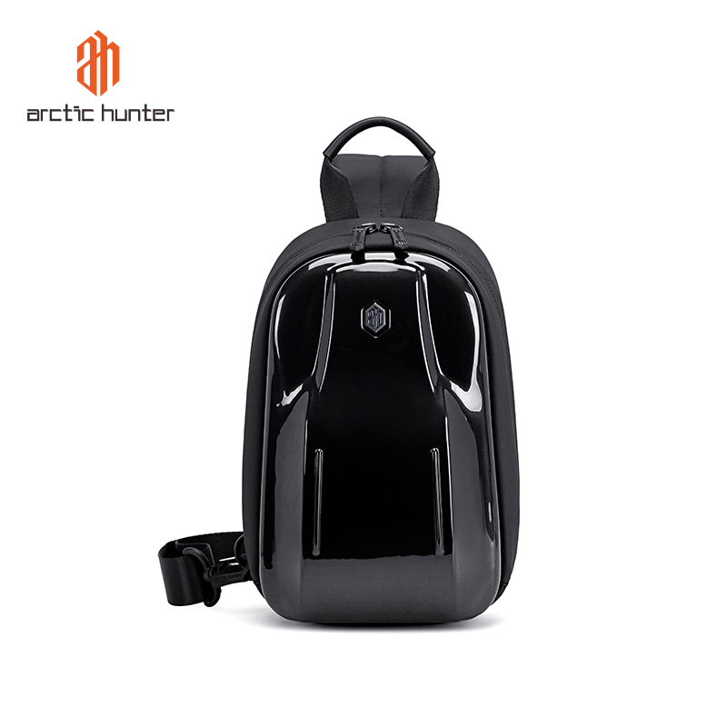 ARCTIC HUNTER New 2023 vỏ cứng người đàn ông Túi đeo chéo thời trang du lịch đa năng Túi đeo chéo ngoài trời xe máy túi thể thao