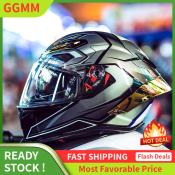 3c Certified Full Face Motorcycle Helmet for Men - 