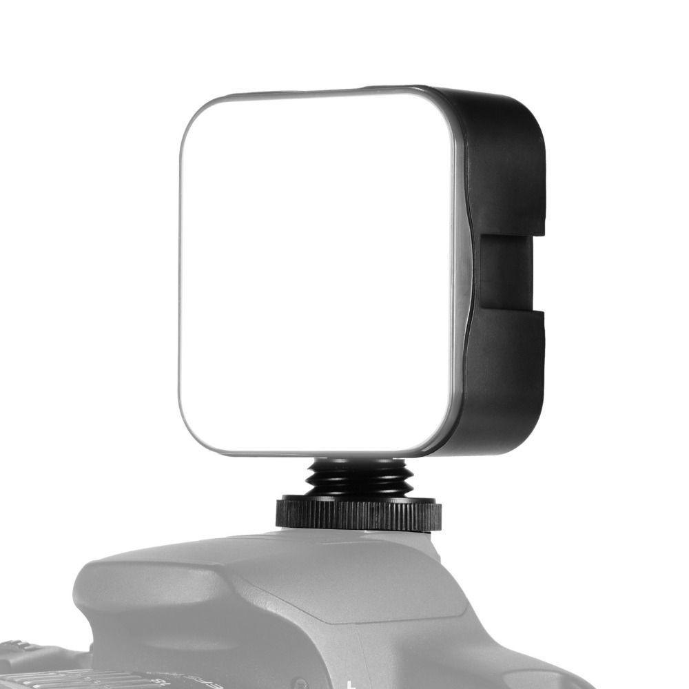 BKIJJ Portable 5W Shoe Mount Adapter DSLR Camera 6500K Fill