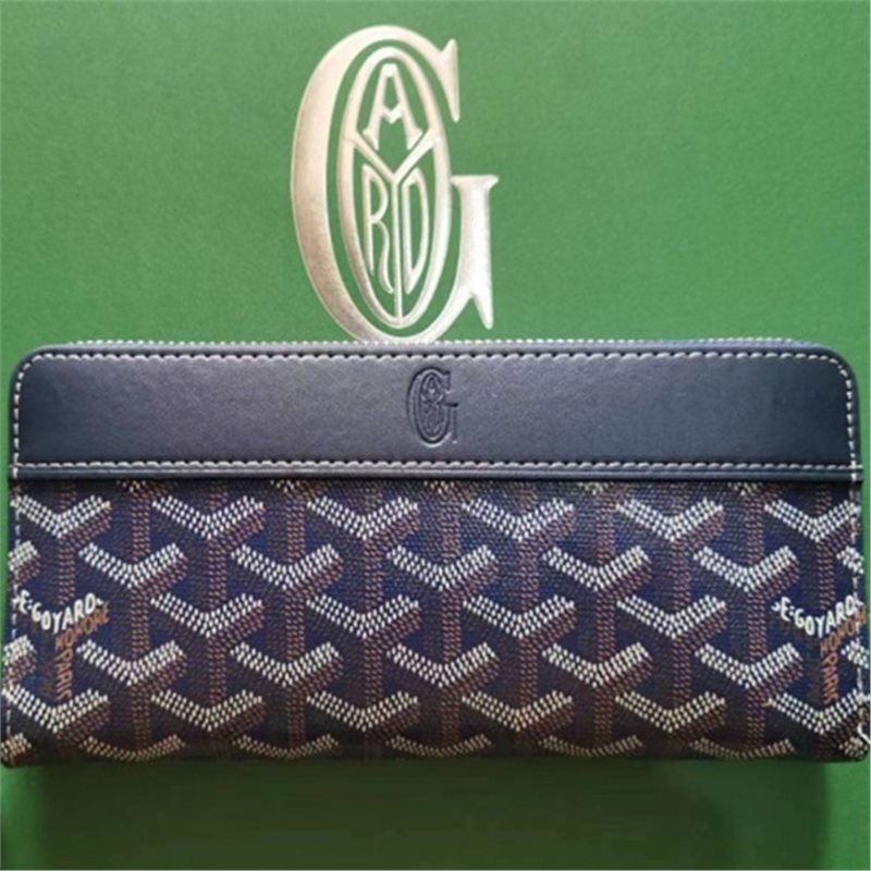 Goya  GOYARD  Thanh Lịch Đức   Răng Chó   Ví Tiền Khóa Kéo Dài