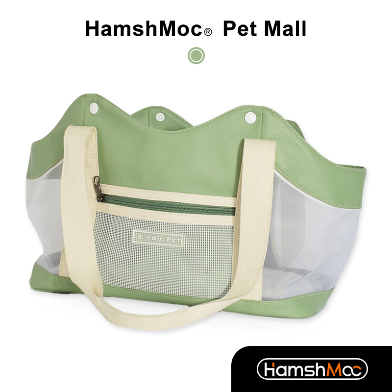 HamshMoc Portable Pet Carrier Bag Ventilated Durable Cat Kitten Travel Handbag With Anti-Escape Buckle For Cats Traveling - ยี่ห้อ HamshMoc ราคา 768 บาท*ส่งฟรี