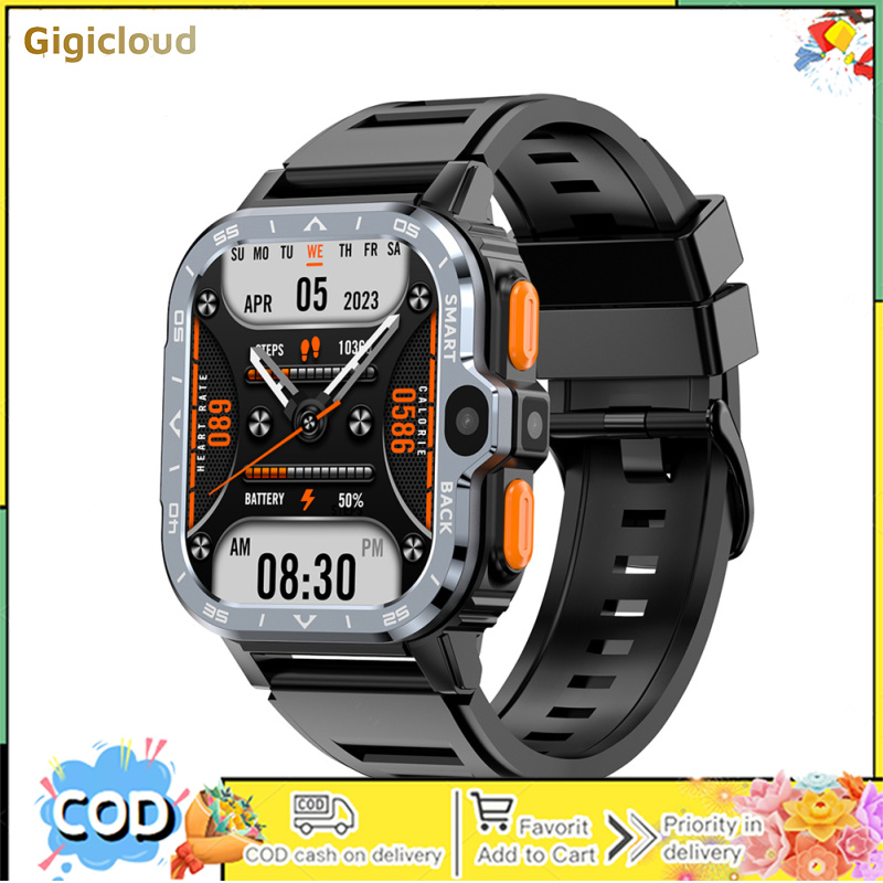 PGD WATCH Smart Watch With Heart Rate Monitor USB Magnetic Charging Smartwatch Compatible For Android Phones ราคา 2,603 บาท*ส่งฟรี