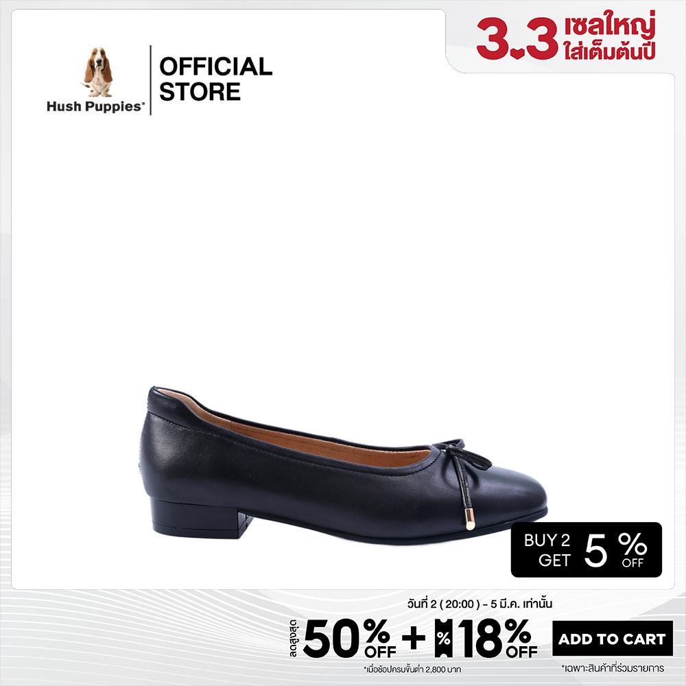 Hush Puppies Women's Shoes HP 8WDFI0115A - BLACK (Dress Shoes Slip-ons) ราคา 2,952 บาท*ส่งฟรี