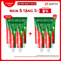 Bộ 5 Kem đánh răng Colgate ngừa sâu răng răng chắc khỏe 100g/tuýp