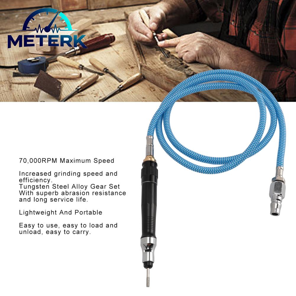 Phụ tùng phụ kiện ô tô xe máy Meterk - Máy mài khuôn bút chì khí nén 70000RPM Máy mài khuôn bút chì không khí tốc độ tối đa Đầu nối NPT1/4in đa chức năng với Collet 3 mm và 10 bit cho hàng không vũ trụ Giá 718,307 Đồng*Miễn phí vận chuyển