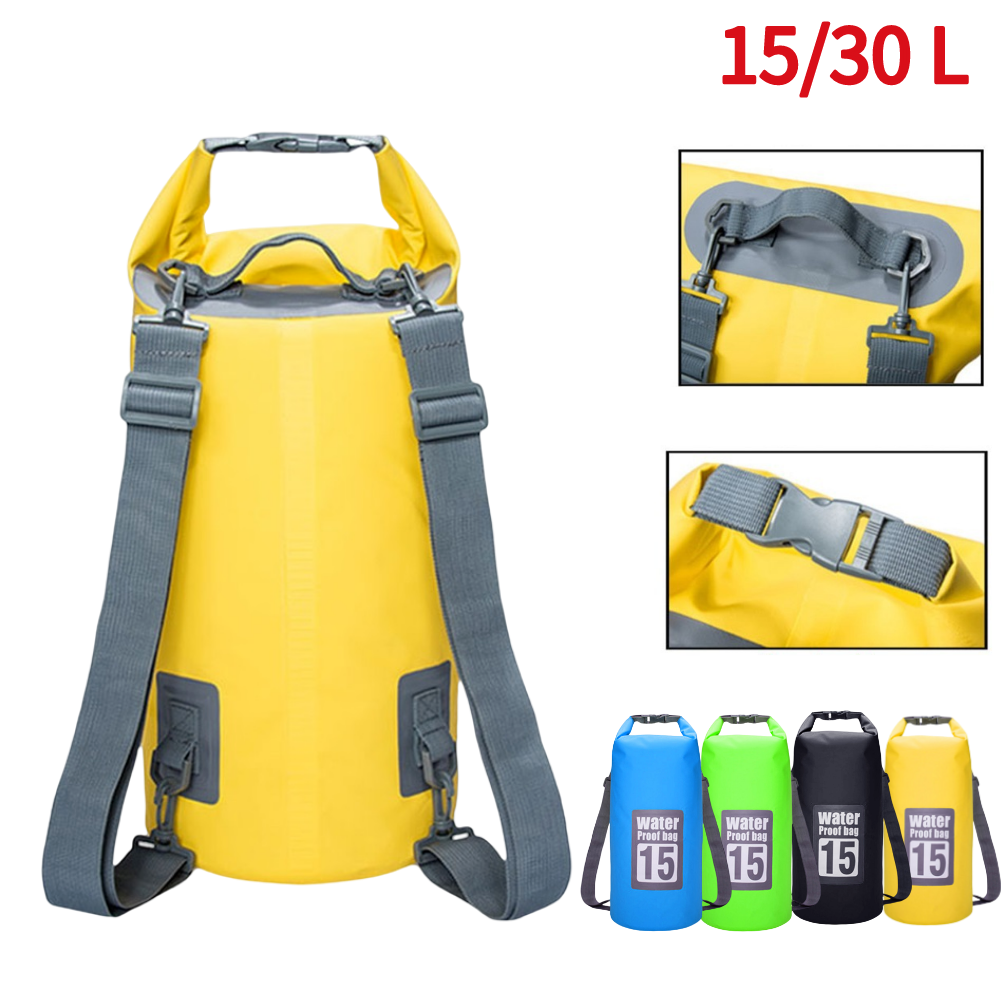 1530L nước nổi Túi Inflatable PVC đi bè chèo thuyền túi với móc có thể tháo rời di động dễ dàng cài đặt cho cắm trại ngoài trời