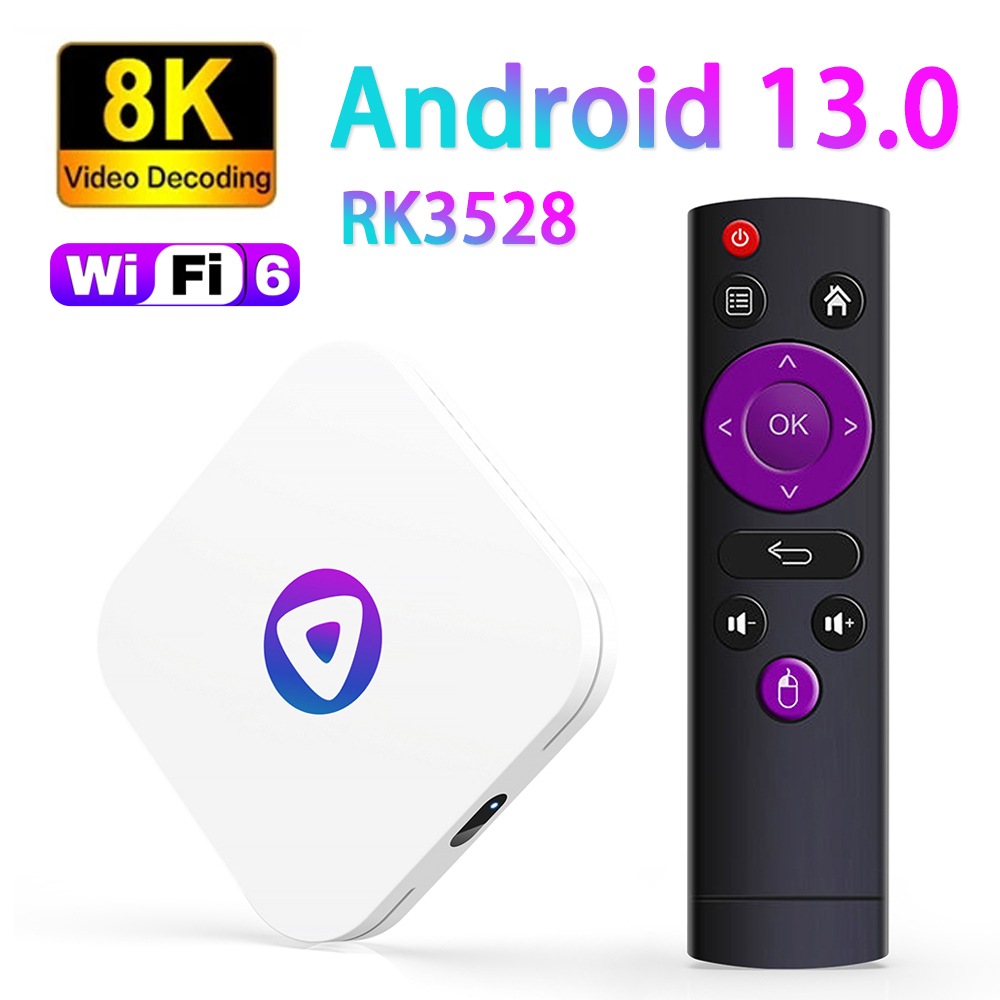 2023 Mới Bộ giải mã TV thông minh H96 Max Android 13.0 Dual Wifi Rk3528