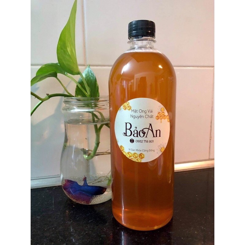 Chai tròn nhựa pet 1 lít fi30