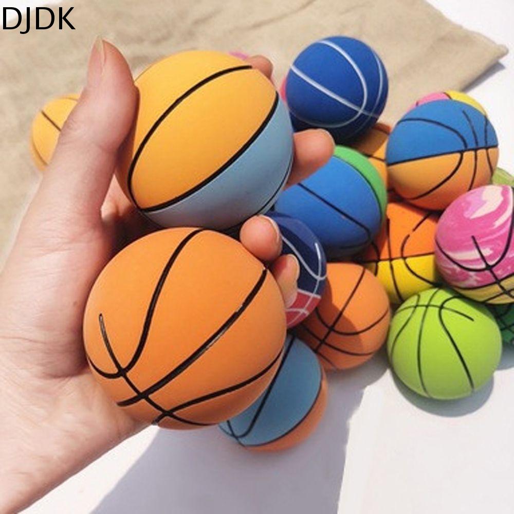 DJDK Đồ chơi vui nhộn Ủng hộ Đảng Giảm stress dành cho người lớn 6 cm đàn hồi Bouncy Balls Chống lo âu Bóng rổ mini Nhảy bóng