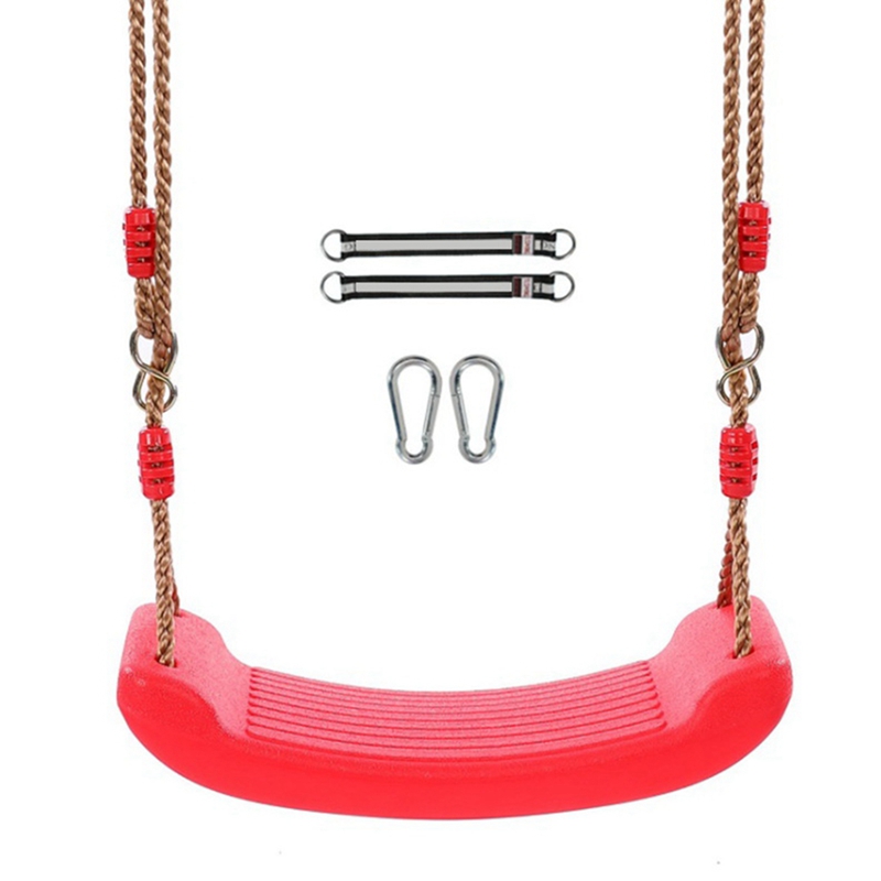 Swing Seat Set Kids Swing Seat Swing with Adjustable Rope Playground Swing Easy To Install Heavy Duty Swing Seat