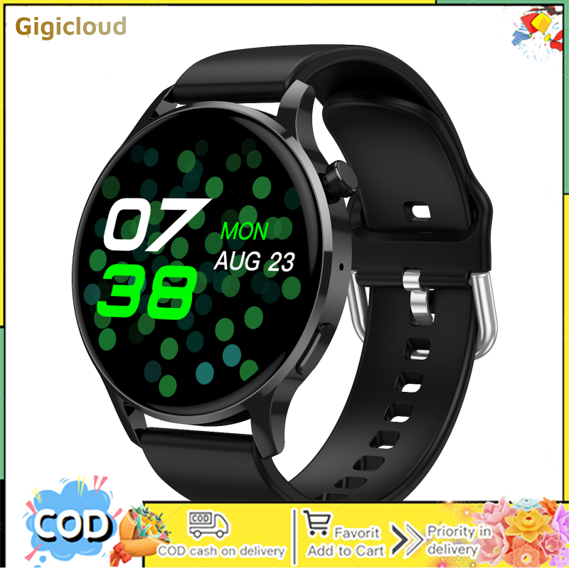 Smart Watch 1.30 Inch Screen Smartwatch Heart Rate Blood Pressure Blood Oxygen Monitor Activity Trackers Offline Payment ราคา 661 บาท*ส่งฟรี