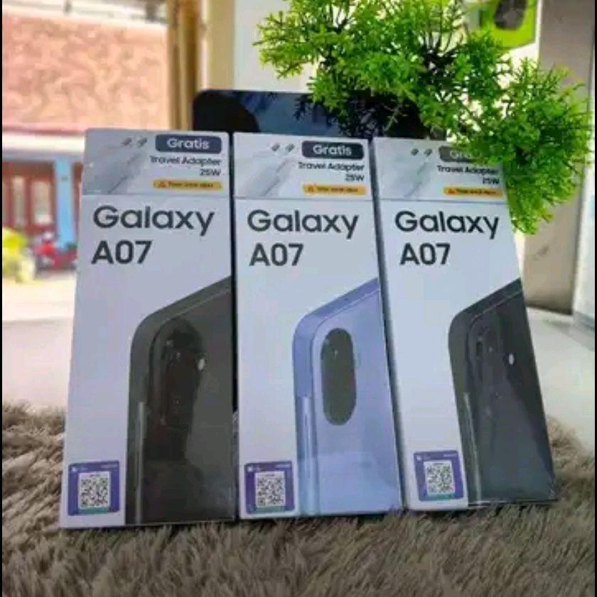 samsung a07 4/128 ram 4/128gb new resmi Giá 1,598,000 Đồng*Miễn phí vận chuyển