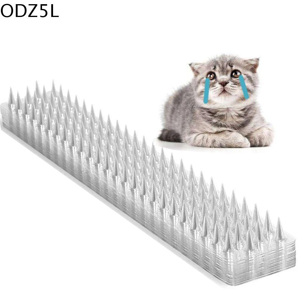 ODZ5L 10/20Pcs Nhựa Dụng cụ đuổi gai Trong suốt Dải Gai kiểm soát chim Vật Tư Hàng rào vườn Không thấm nước Thuốc đuổi gai chim Sóc Giá 167,000 Đồng*Miễn phí vận chuyển