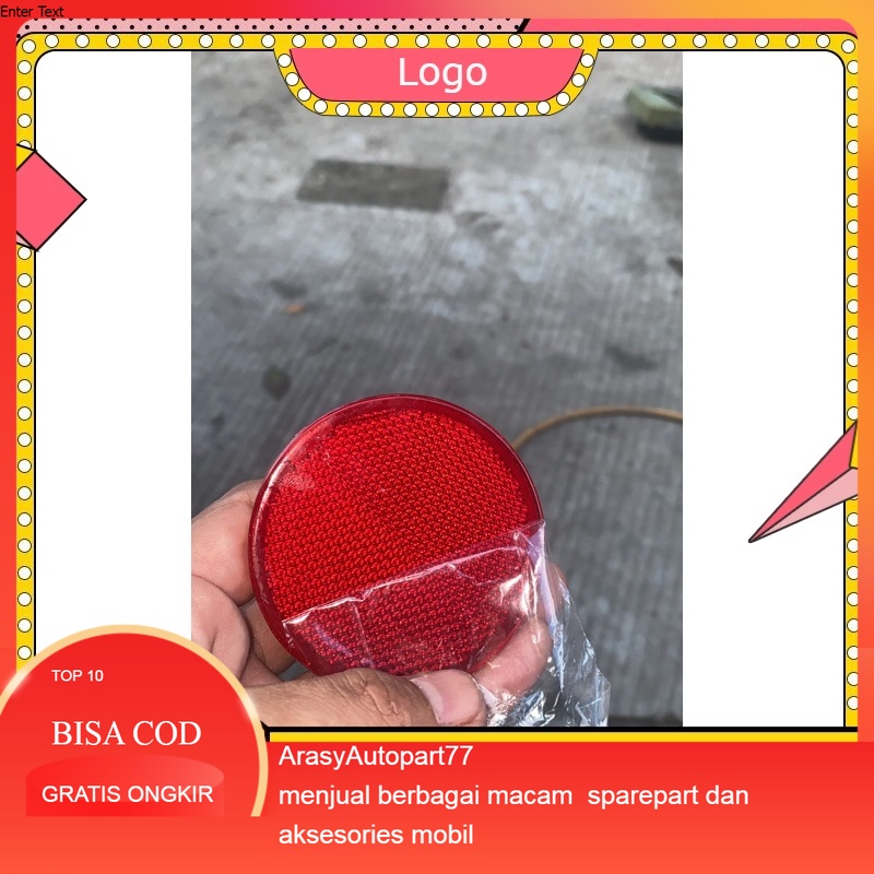 reflektor Mata kucing avanza bemper belakang Avanza Veloz Harga 50,000 rupiah*Gratis Ongkir