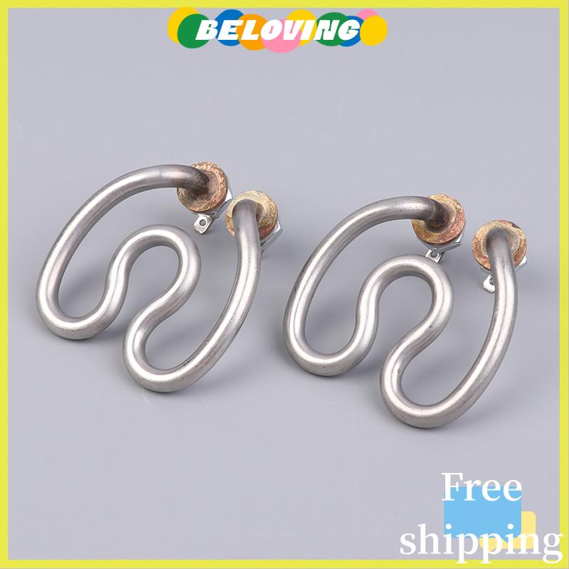 Beloving Flash Sale 500W 600W 220V Ấm đun nước điện không gỉ yếu tố làm nóng móng ngựa nước điện ống nhiệt cho máy pha cà phê