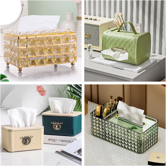 [FREESHIP] HỘP ĐỰNG KHĂN GIẤY TRANG TRÍ, SANG TRỌNG