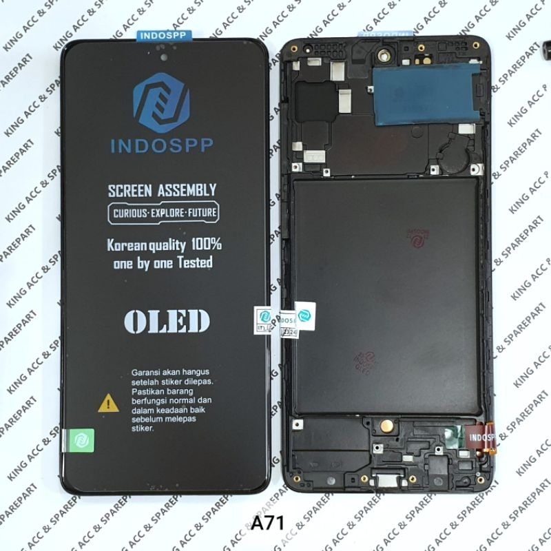 Lcd Samsung A71 Super Amoled Original Jual Lcd Samsung A71 Super