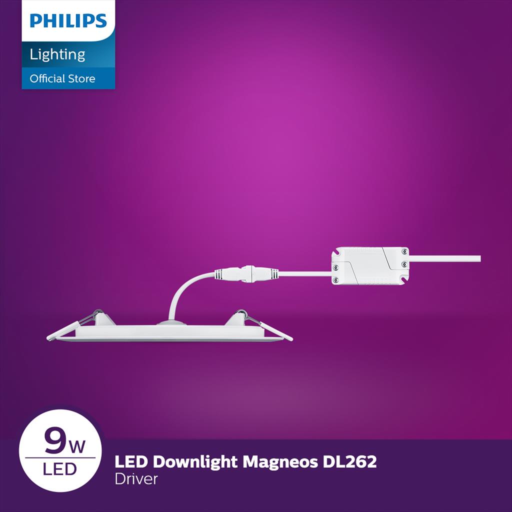 Philips Lampu Panel LED Driver Magneos Downlight DL262 9W