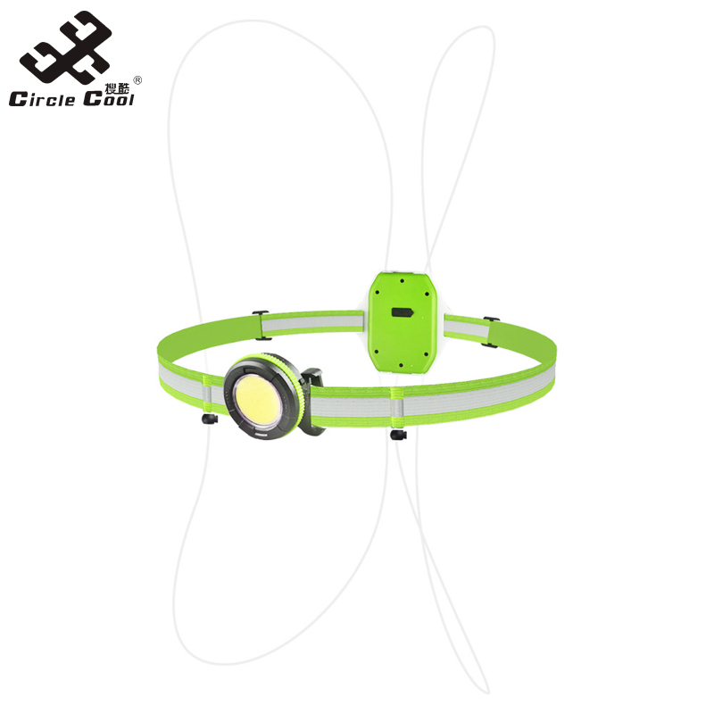 Circle Cool Wearable Led Light Up Night Running Gear Safety Light Usb Rechargeable Angle Adjustable Warning Vest Waterproof