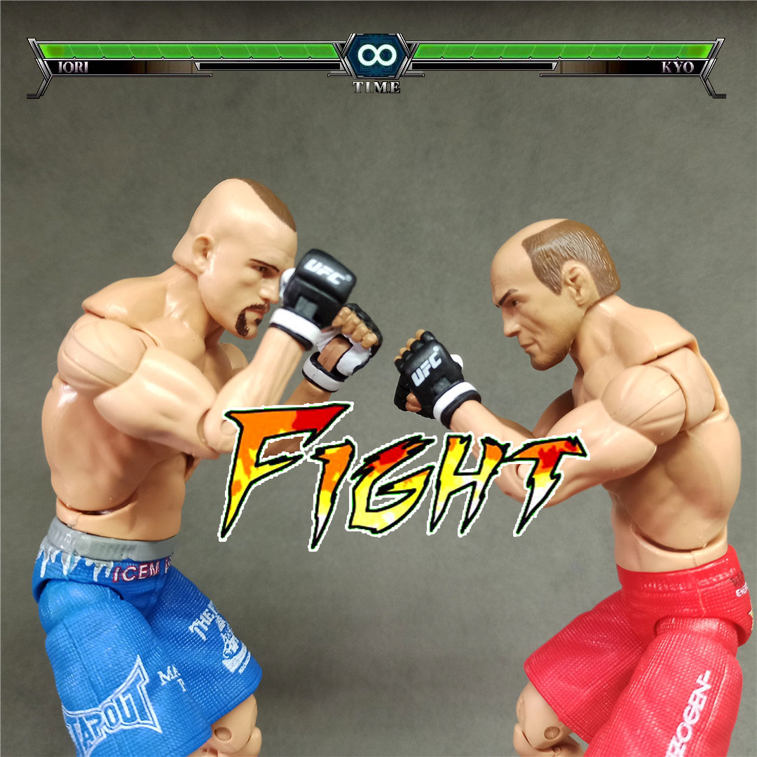 2023 mới UFC 20cm chính hãng di chuyển đô vật WWE ing Đồ chơi búp bê mô hình anime hình đồ trang trí đồ chơi trẻ em Quà tặng