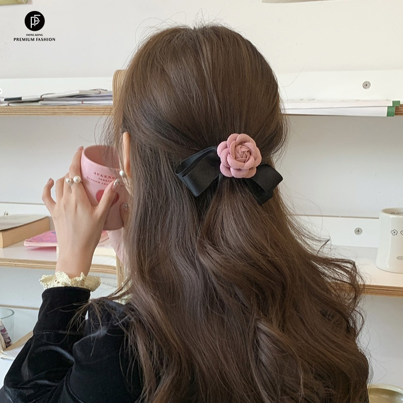 Just Star Pink Bow-Tied Flower Doll for Women, Korean Style. Decorated with Handmade Flowers Sweet and Cute Design ราคา 36 บาท*ส่งฟรี