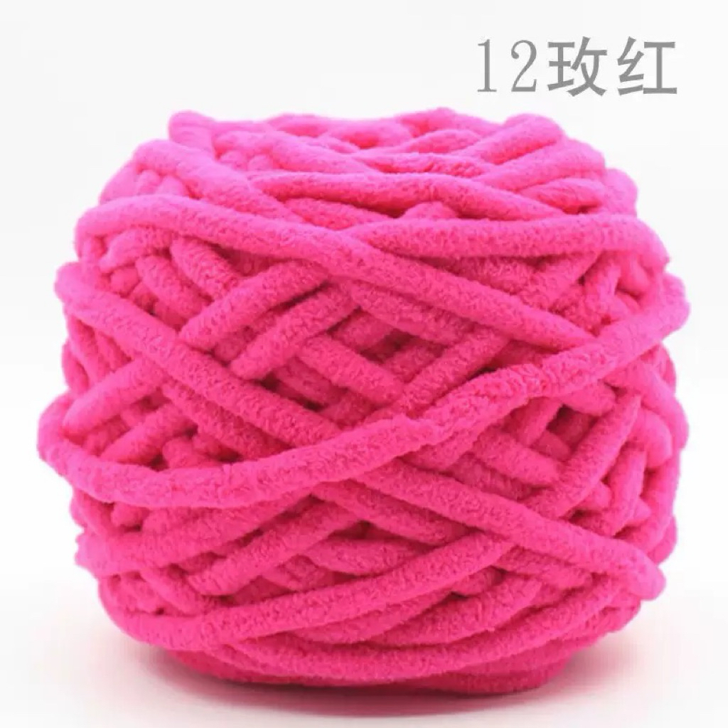 Len Nhung Đũa Bông Sữa Sợi To Cuộn 100gram