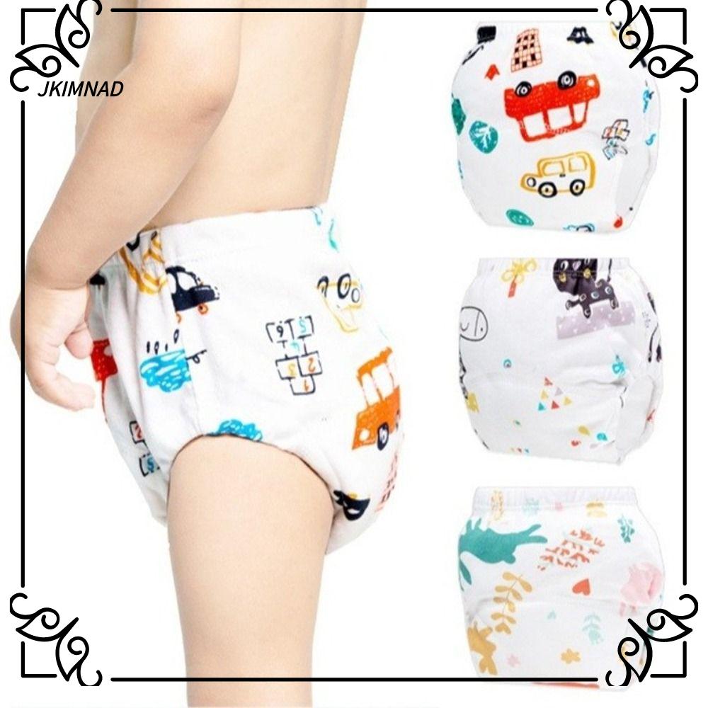 JKIMNAD Bông Quần tập cho bé Thoáng khí Chống thấm nước Quần tã Thoải mái Chống rò rỉ Quần short cho trẻ sơ sinh Sử dụng cho trẻ  biết đi