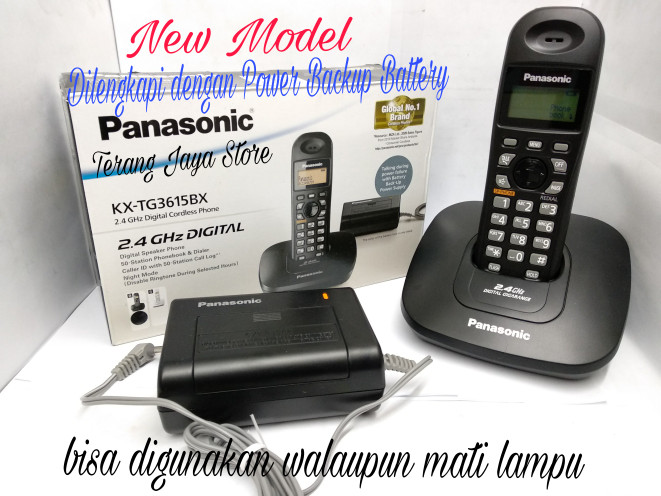 TELEPON WIRELESS PANASONIC KX-TG3615 WIRELESS PANASONIC KX-TG3615 Giá 1,170,000 Đồng*Miễn phí vận chuyển