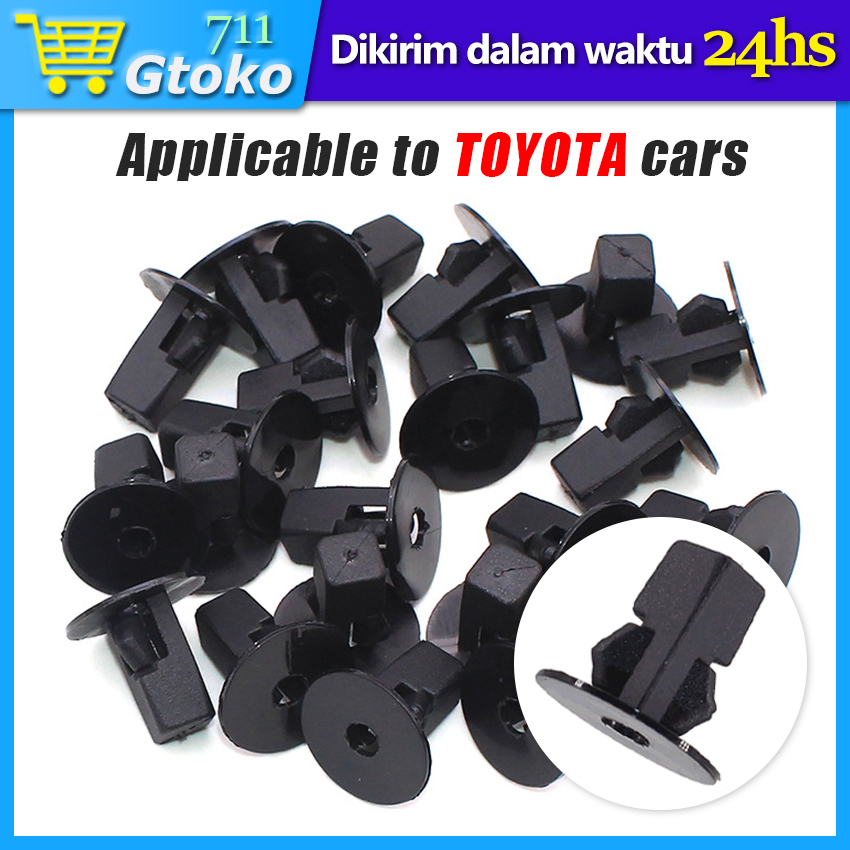 Kancing Klip Dudukan Baut Grommet Kancing Liner Fender Mobil Toyota Avanza Xenia Dll // Klip Gromet Liner Fender Mobil Toyota Avanza Daihatsu Xenia Harga 29,000 rupiah*Gratis Ongkir