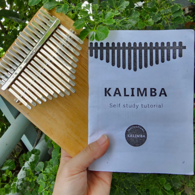 25 TAB KALIMBA Tập sổ tay hướng dẫn chỉnh âm đàn kalimba Tip kalimba Hint Kalimba