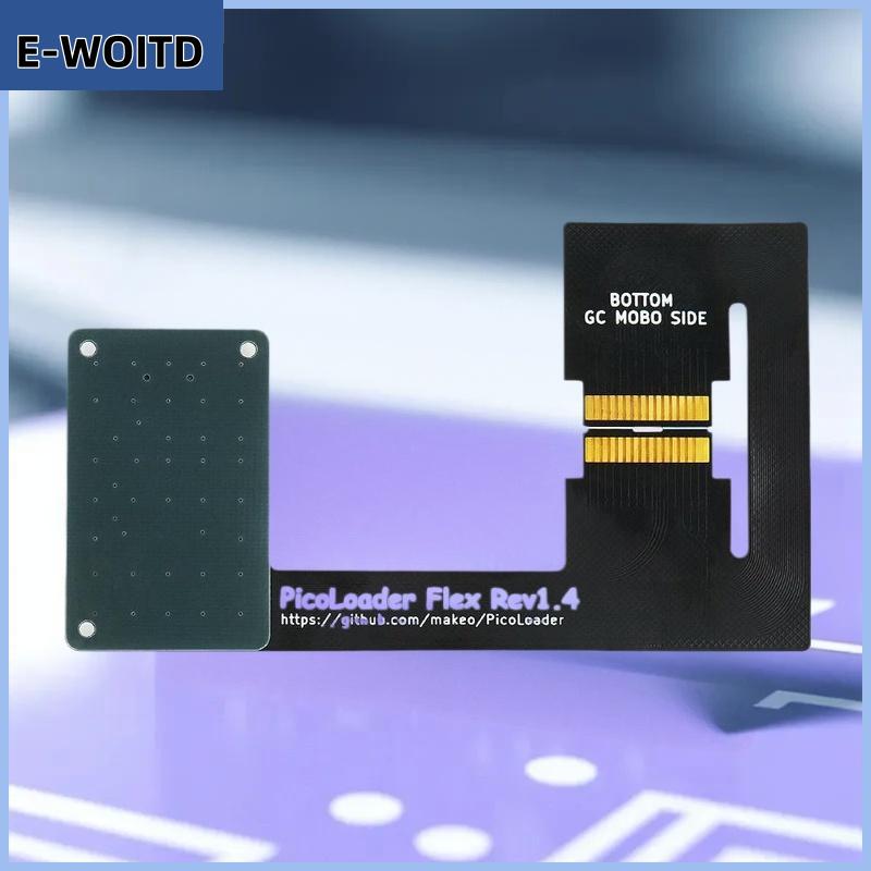 【E-WOITD】 1ชุดอุปกรณ์เสริมคอนโซลเกมคิวบ์สายพิโกโลเดอร์การออกแบบแบบไม่ต้องบัดกรีเข้ากันได้ SD2SP2 SDGecko GC2SD ราคา 979 บาท*ส่งฟรี