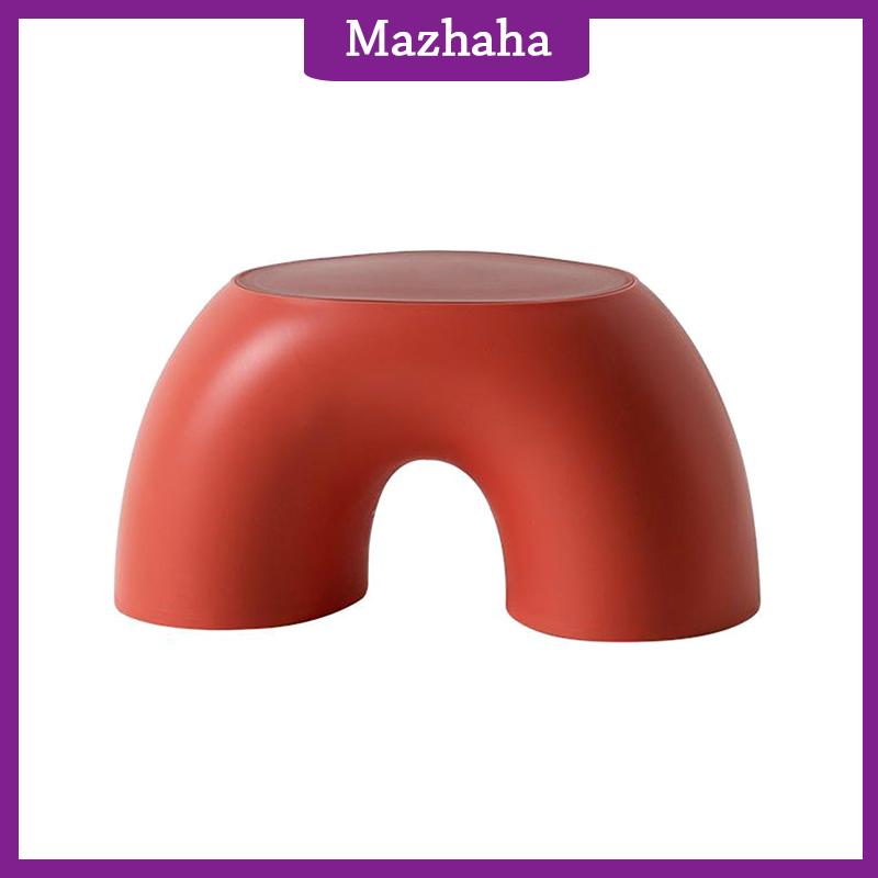 Mazhaha Phân Nhựa Cầu Vồng Hình Dạng Ghế Chân An Toàn Trẻ Em Bước Ghế Phân Cho Phòng Khách Đồ Nội Thất Trong Nhà Trẻ Em Phân Đồ Chơi - 7