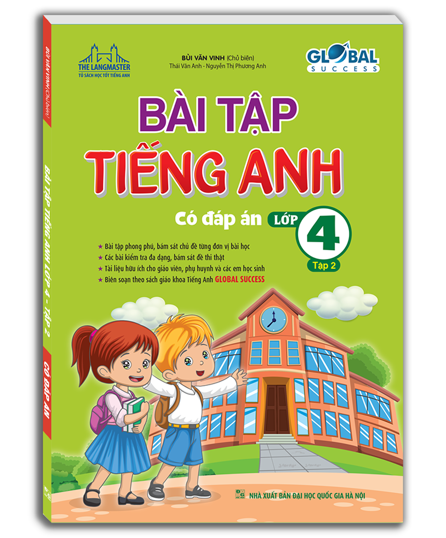 Sách - GLOBAL SUCCESS - Bài tập tiếng anh lớp 4 tập 2 (có đáp án)